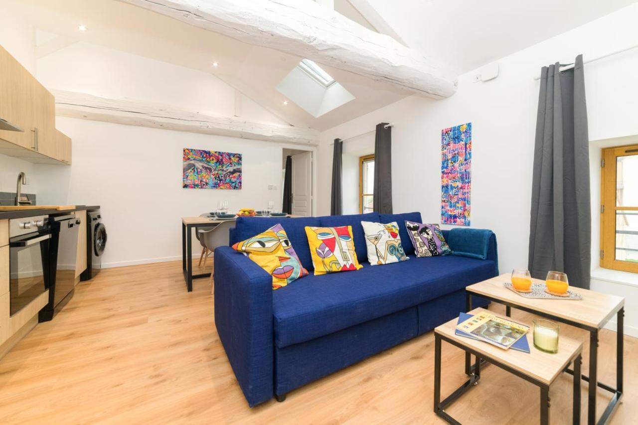 Le Graff - Locationtournus Apartment Luaran gambar